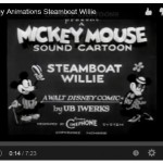 Mickey Mouse-steamboat willie